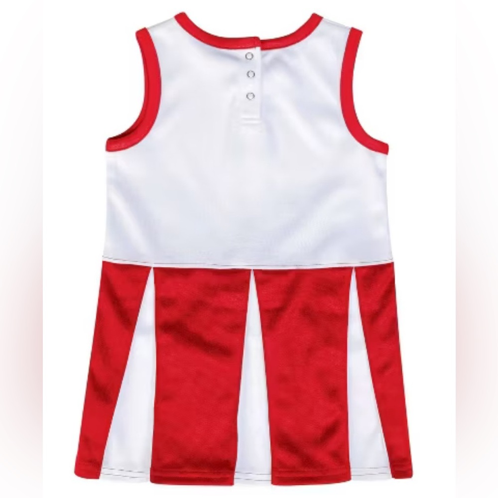 NWT NCAA Maryland Terrapins‎ Girls' Short Sleeve Toddler Cheer Dress Set Size 4T - Picture 2 of 3